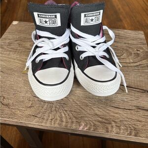 Converse Black and White Chuck Taylor Sneakers